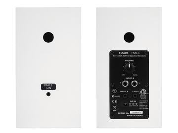 フォステクス、小型スピーカー「PM0.3」の白いハイレゾモデル。HP-A3も