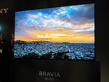 ソニー4K有機ELテレビ「BRAVIA A1E」発表。画面から音を出力 - AV Watch