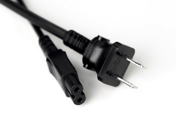 ホスピタルグレードメガネ電源ケーブル 透明 アウトボード・プレイヤーに1.0m B級品】d+ C7 PowerCable 切り売り電源ケーブル