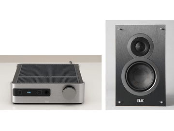 ELAC、13万円のDAC内蔵/Bluetooth対応小型アンプ。15万円のスピーカー