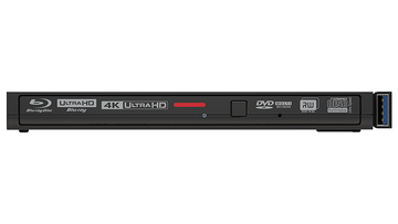 バッファロー、UHD BD再生対応の薄型ドライブ。USB Type-Cケーブル付き