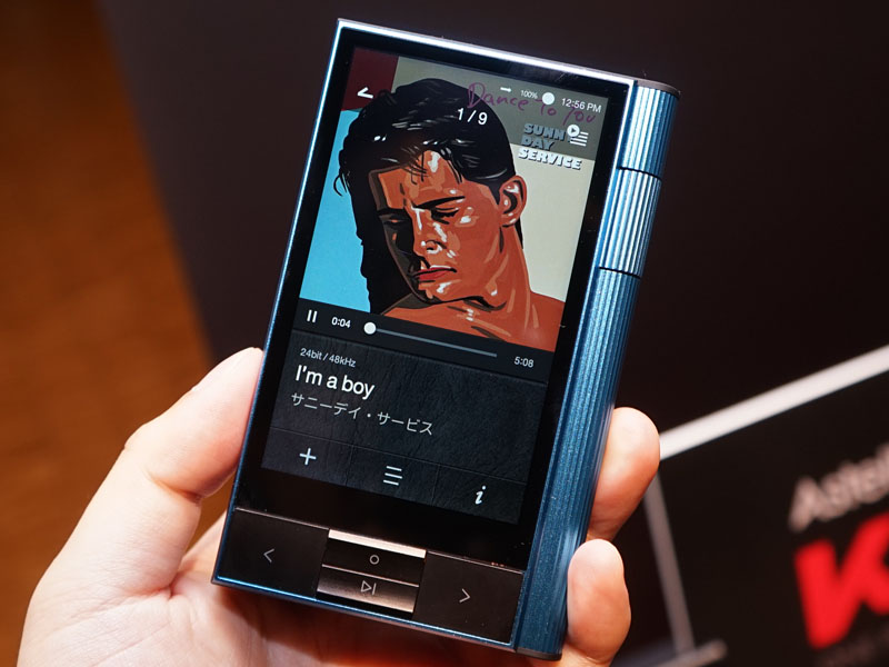 Astell&Kernブランドの新ハイレゾプレーヤー「KANN」のEos Blue