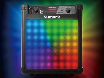 Numark、マイクを繋いでカラオケや変声も楽しめるLED搭載Bluetooth 