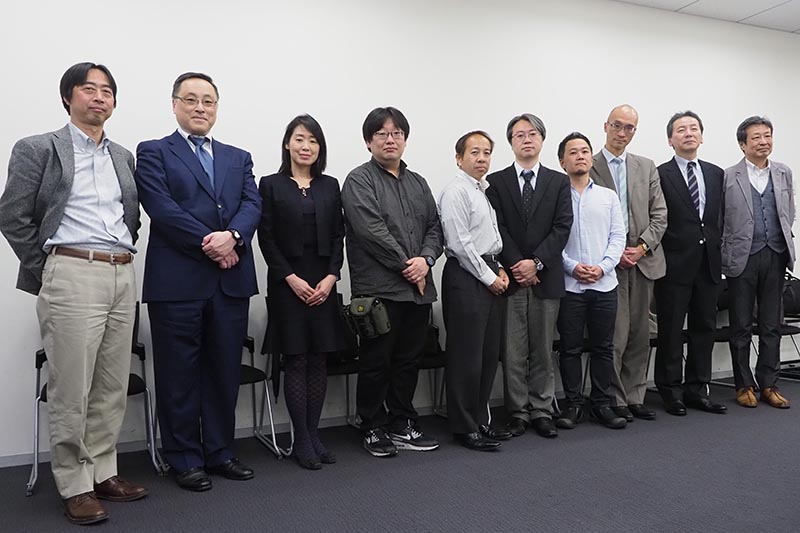 会合に参加したSeeQVault採用の各社とNSM Initiatives LLCの代表者