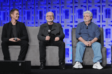 スター・ウォーズ」第1作から40周年、ルーカスやキャストが集結した