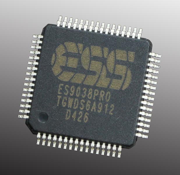 ESS「ES9038 PRO」を搭載