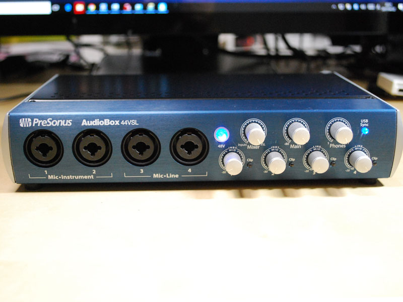 PreSonusの「AudioBox 44VSL」