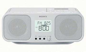 ソニー、インテリアに合うCDラジカセ。カラオケ/ワイドFM対応 - AV Watch