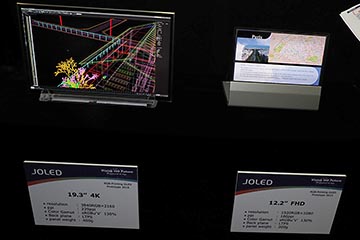 世界初、RGB印刷方式の21.6型4K有機ELパネル。日本発のJOLEDが