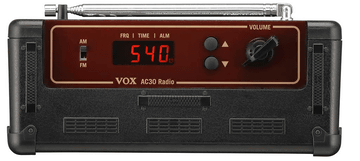 VOXギターアンプ風ラジオ「AC30 radio」。VOX 60周年記念モデル