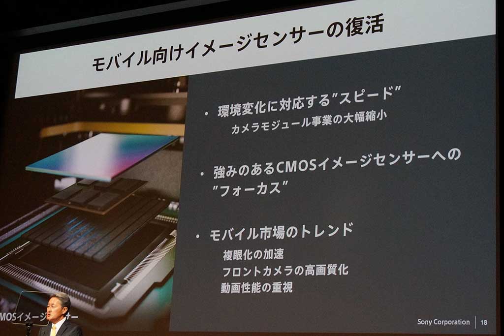 イメージセンサーは、ソニーの“強み”が市場トレンド