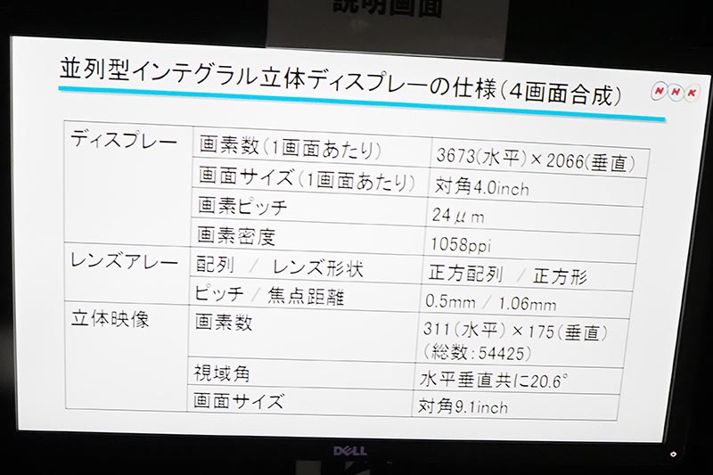 並列型の主な仕様