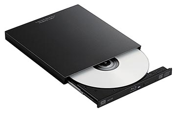 ロジテック、UHD BD再生対応でUSB Type-C接続の薄型ドライブ - AV Watch