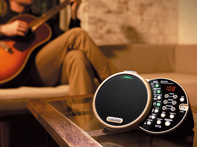 リズム・パートナー「DR-01S」の使用イメージ