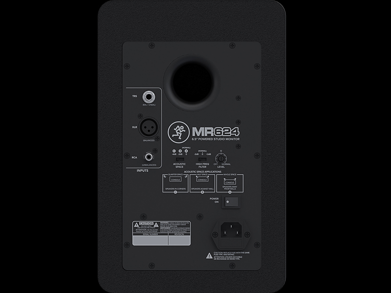 「MR624」の背面