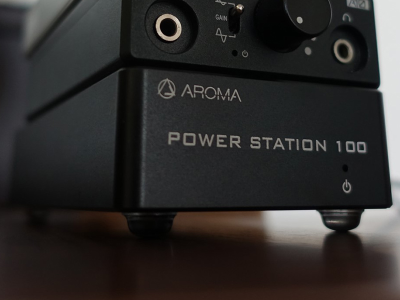 ポータブルアンプ「A10」専用強化電源ユニット