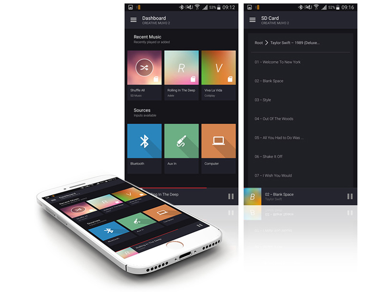 Bluetoothスピーカー「MUVO 2シリーズ」向けアプリが公開