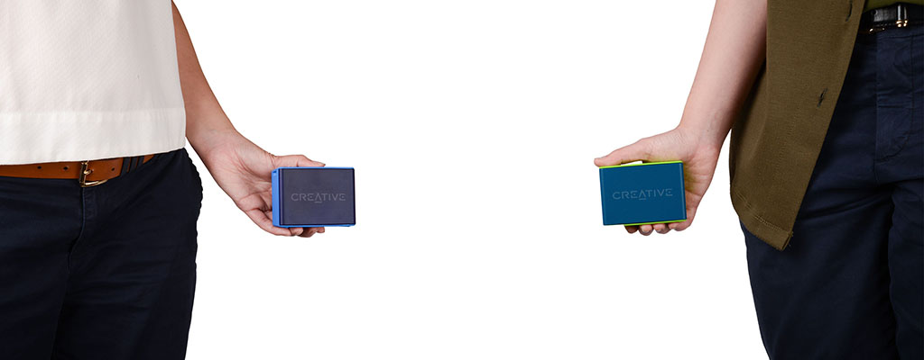 MUVO 2cでステレオワイヤレスリンクの利用イメージ