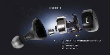 ヘッドホン NuForce BE Free8 NuForce、音の途切れを克服した左右分離型イヤフォン「Be Free8