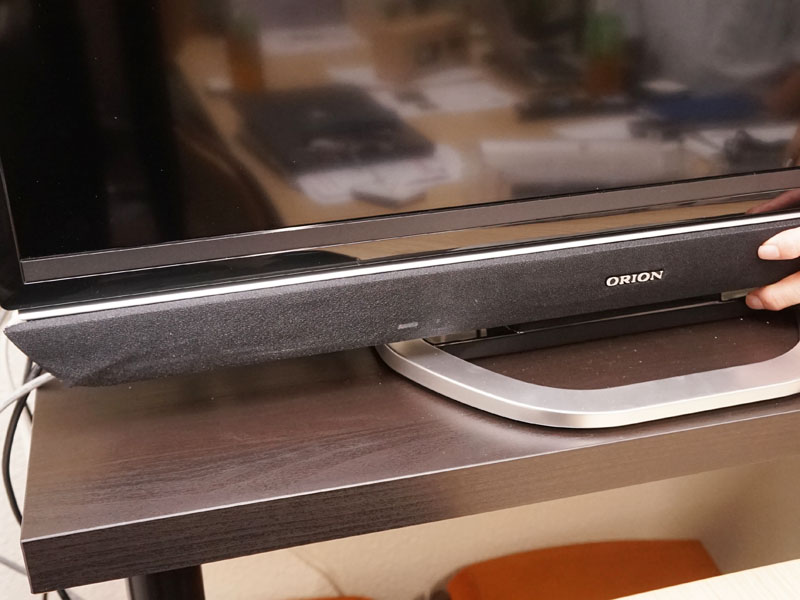 サランネットが取り外しできるテレビというのも珍しい