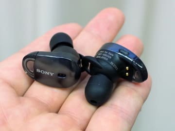 [良品]SONY WF-1000X 左右分離型ワイヤレスイヤホン ノイズキャンセリング カナル型 Bluetooth ブラック/動作品 : ソニー 完全ワイヤレスノイズキャンセリングイヤホン WF