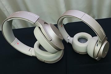 ソニー、オンイヤーも加わったヘッドフォン「h.ear」。新たな5色、NC