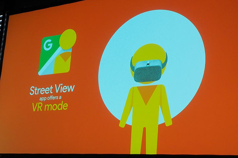 Street ViewアプリがVR modeに対応