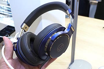 オーテク、開放型ヘッドフォン最上位「ATH-ADX5000」。密閉型MSR7の