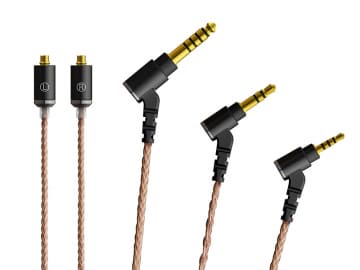 2pin 2.5m4極バランスリケーブル Amazon | TRN 2pin ケーブル バランスケーブル 5極 ケーブル 16