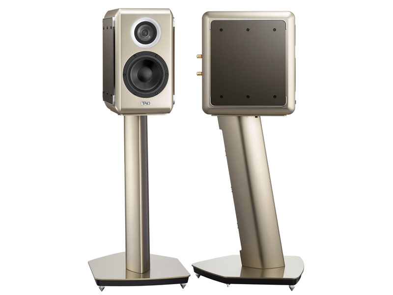 「Micro Evolution One TAD-ME1」の新色シルバー「TAD-ME1-S」。スタンドもシルバーの「TAD-ST3-S」