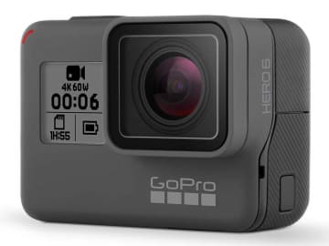 GoPro、4K/60p撮影やタッチズーム対応の「HERO6 Black」。59,000
