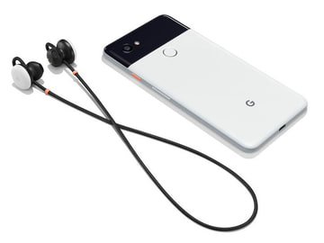 Googleのワイヤレスイヤフォン「Pixel Buds」。日本語を含む40言語を