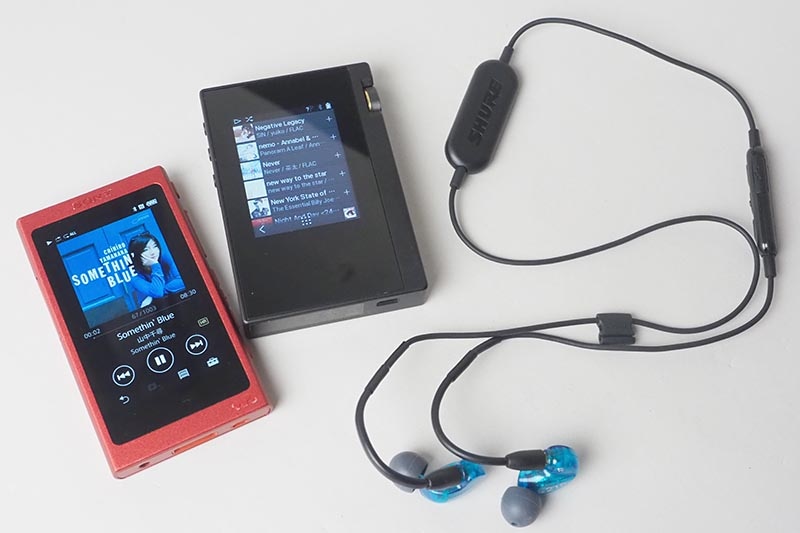 ウォークマンNW-A35や、DP-S1と組み合わせて使用