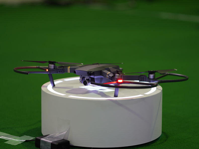 MAVIC PROの飛行デモ