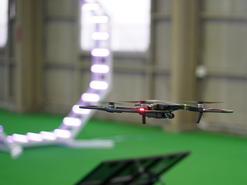 MAVIC PROの飛行デモ