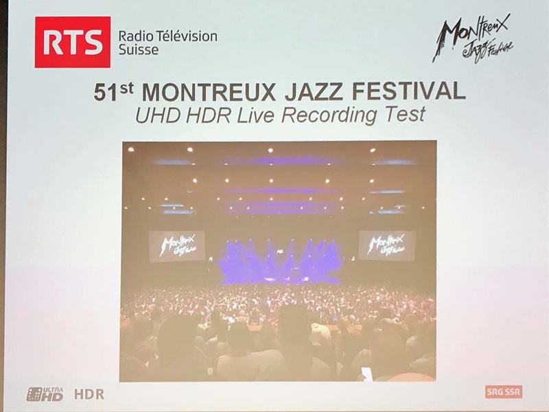 モントルー・ジャズフェスティバルのHDR映像