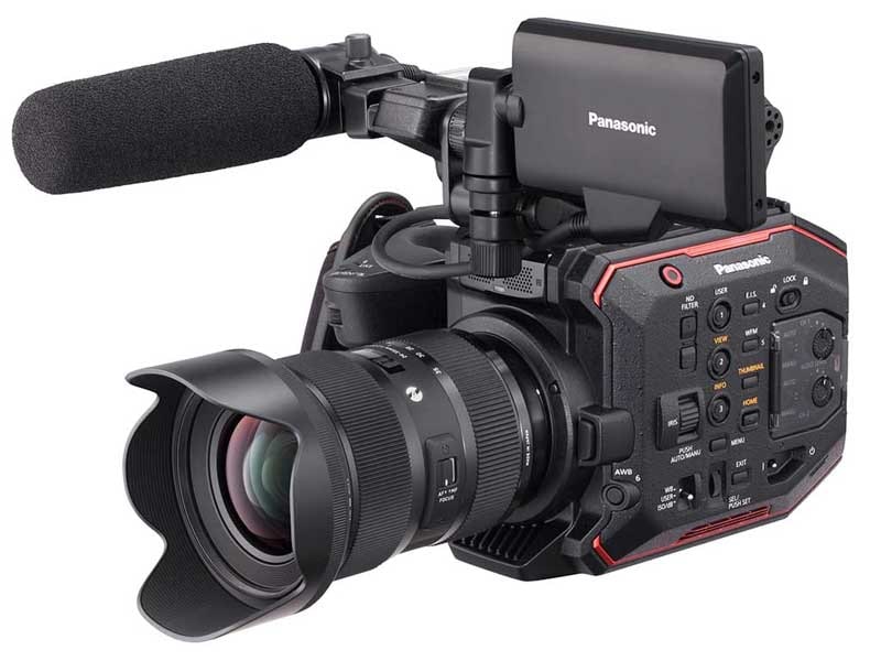 4Kコンパクトシネマカメラ「AU-EVA1」