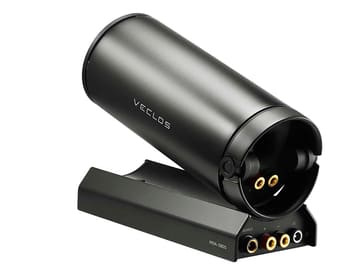 サーモス、真空エンクロージャーの「VECLOS」モニタースピーカー。約15