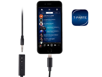 iPhoneを充電しながらイヤフォンで聴けるハイレゾ対応アダプタ - AV Watch