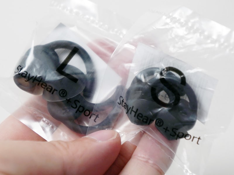 イヤーチップは3サイズが同梱