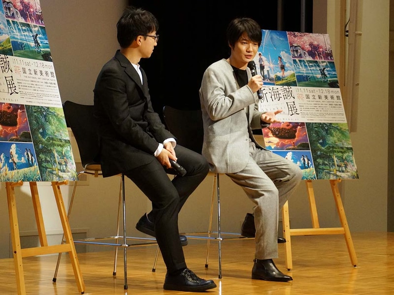 新海誠監督と神木隆之介さん