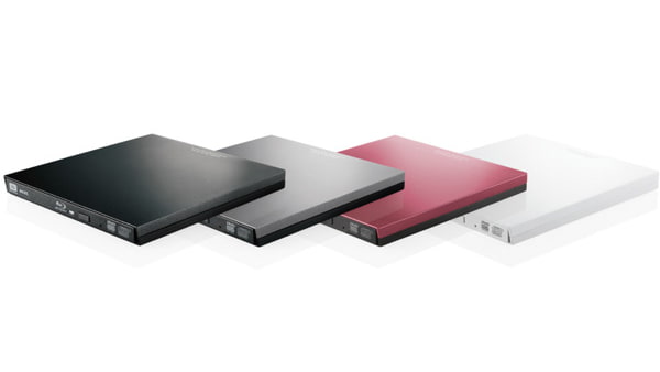 UHD BD再生対応の「LBD-PVA6U3V」シリーズ。左からブラック、グレー、レッド、ホワイト