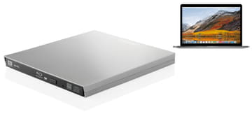 ロジテック、UHD BD再生対応の薄型ポータブルドライブ。Mac向けのType