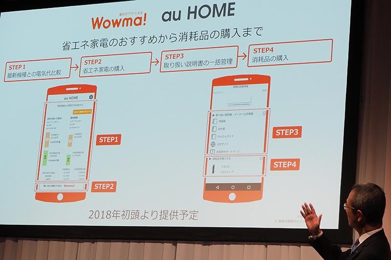 最新家電との省エネ比較や、消耗品の購入も可能になる予定