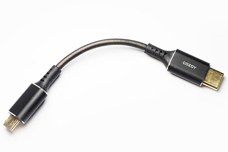 USB Type-Cの高品位ケーブルが日本限定で付属