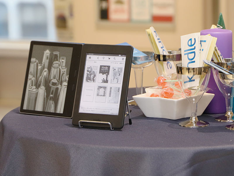 Kindleタブレットを触って試せる