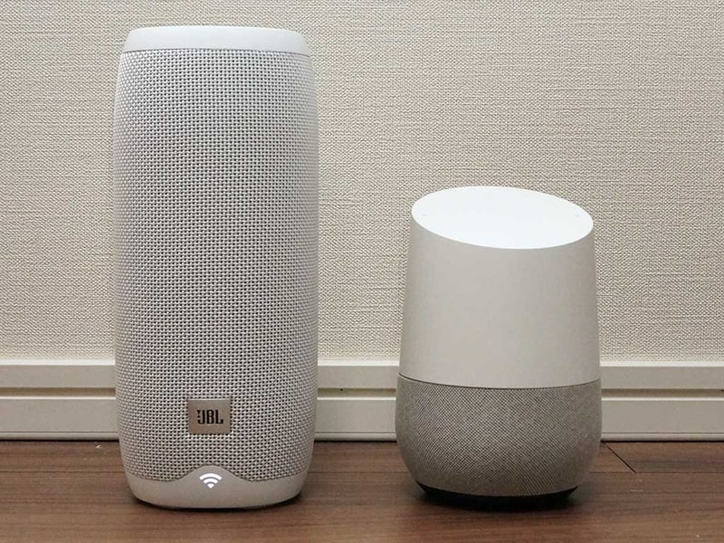 JBL LINK 20とGoogle Home