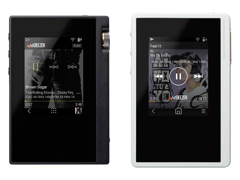 オンキヨー「DP-S1A」(左)、 パイオニア「XDP-20」(右)