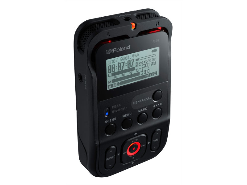 PCMレコーダ「R-07」ブラック