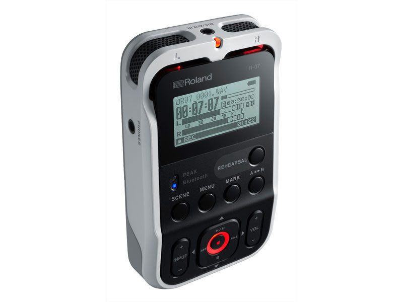 PCMレコーダ「R-07」ホワイト